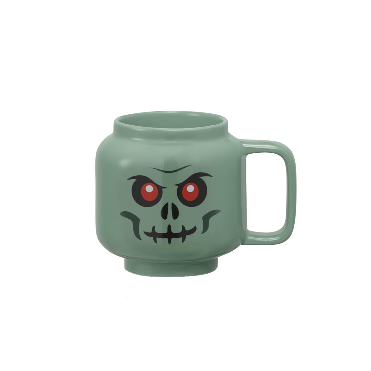 

Room Copenhagen LEGO Ceramic Mug, Large, Green Skeleton, Sand Green, 41460808