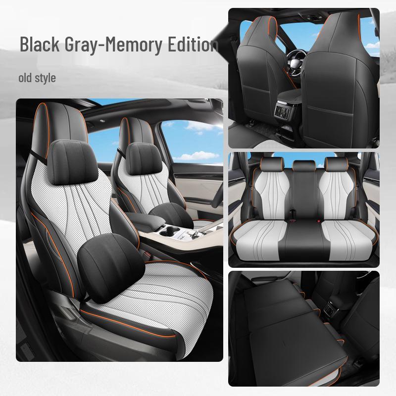 All-Season Full Surround Seat Cover for BYD Song Plus/DMI Five-Seater Car Cushion