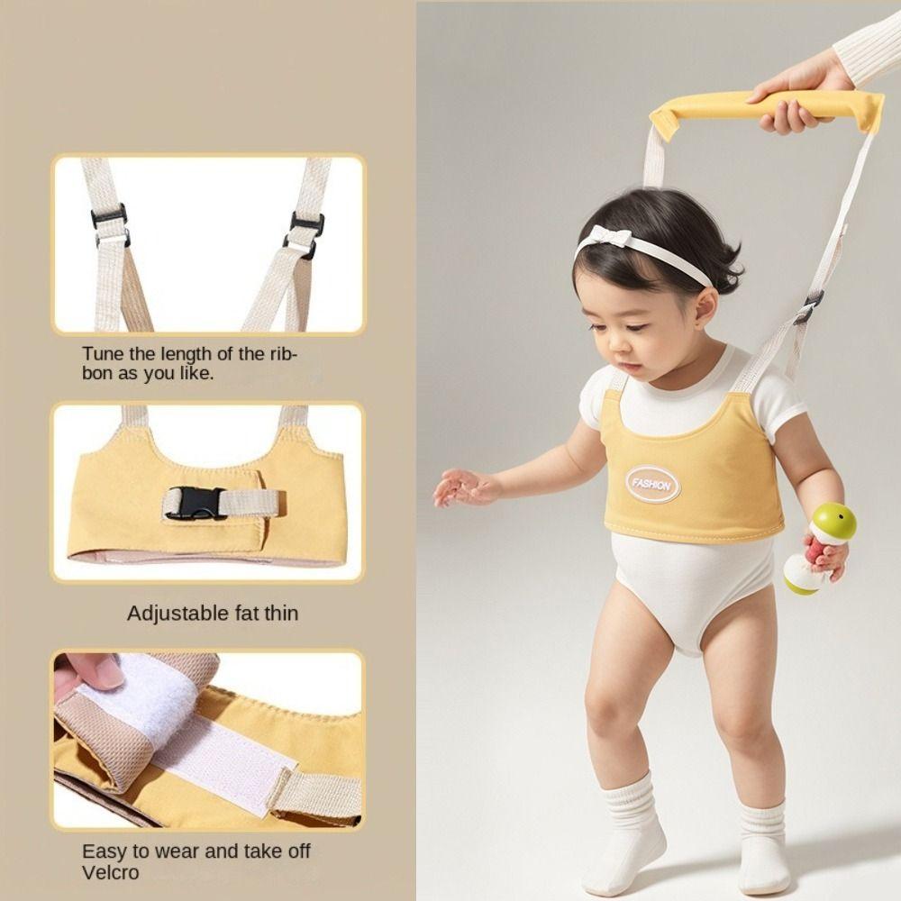Adjustable Baby Walker Belt Handheld Walking Assistant Strap Infant Walking Harness  Anti-fall