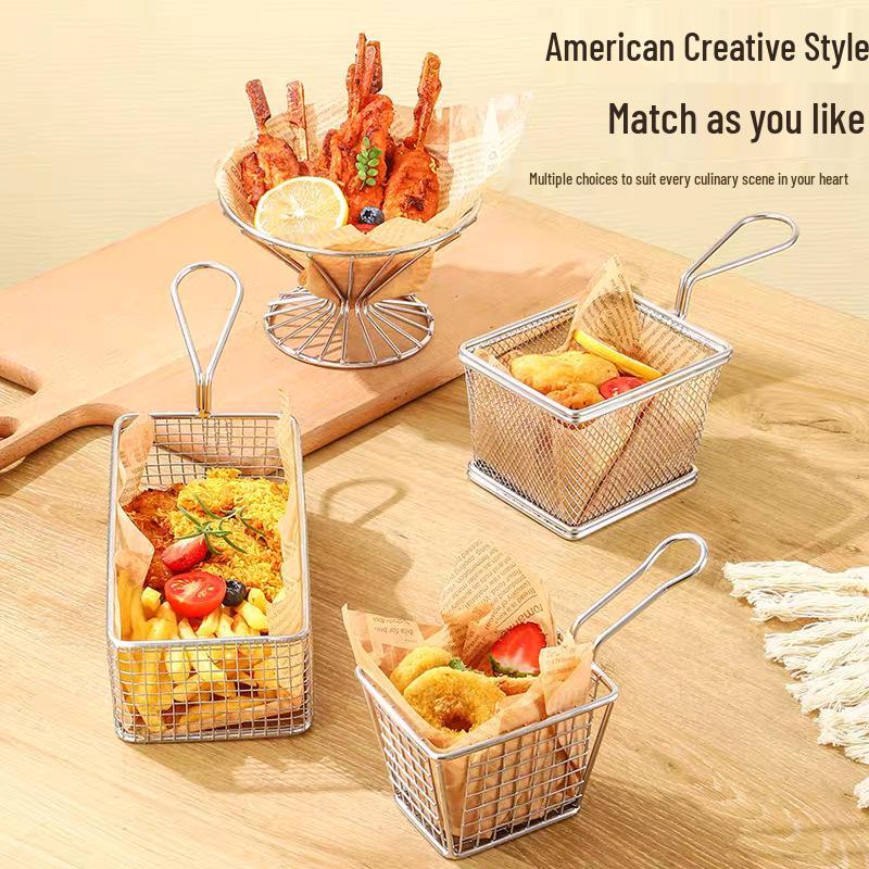 Stainless Steel Hot Pot Skimmer with Sieve and Hanging Hook