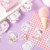 45PCS Kawaii Rabbit Stickers Japanese Style Cute Stickers DIY Scrapbook Sticker Cartoon Bunny Stationery Decals Laptop Diary DIY