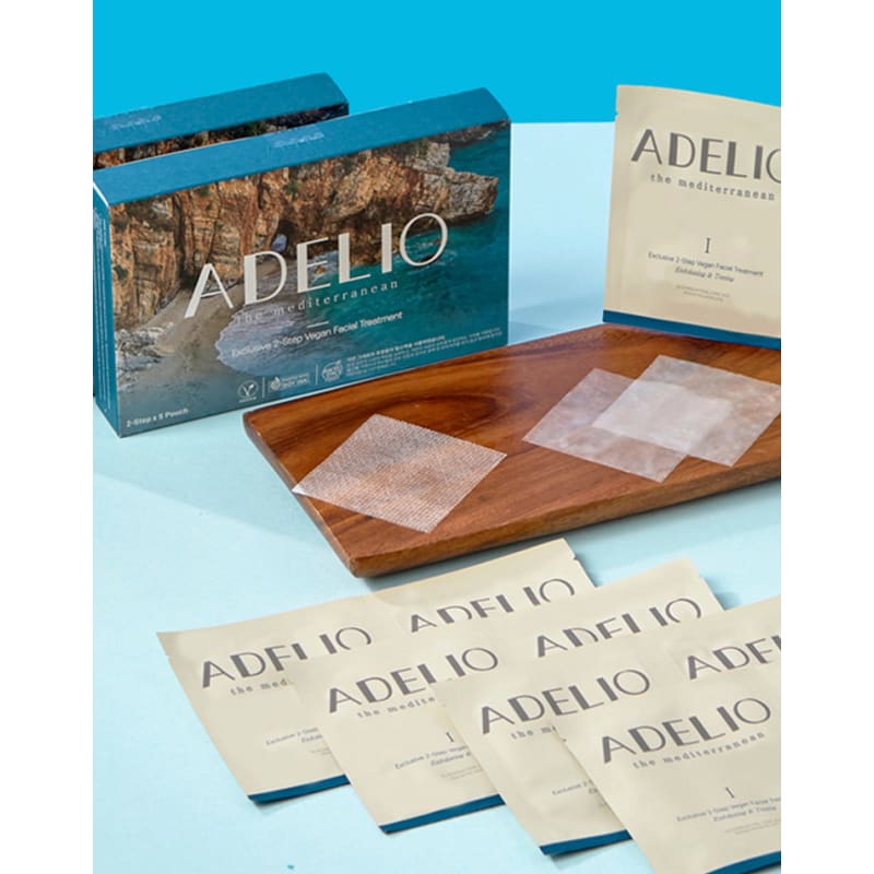 Adelio Exclusive 2-Step Vegan Facial Treatment Pads (3-Pack)
