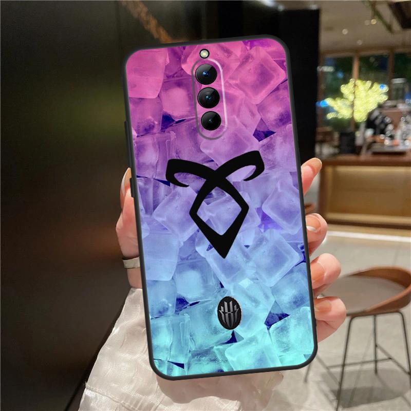 Shadowhunters Angelic Rune logo Case For ZTE Nubia Red Magic 8 8S 9 9S 10 10S 11 Pro Plus 6 7 6S 7S For RedMagic 10 Air Cover