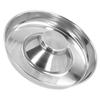 Metal Metal Feeding Bowl Labyrinth Groove Anti Choke Dog Bowl Cat Food Water Bowl  Daily Meal Time
