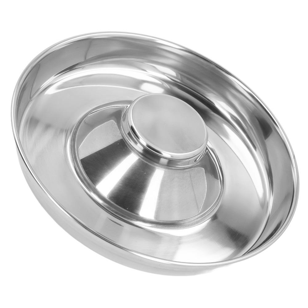 Metal Metal Feeding Bowl Labyrinth Groove Anti Choke Dog Bowl Cat Food Water Bowl Daily Meal Time