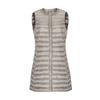 New light down jacket women's medium and long loose and thin versatile vest jacket vest buttons trendy