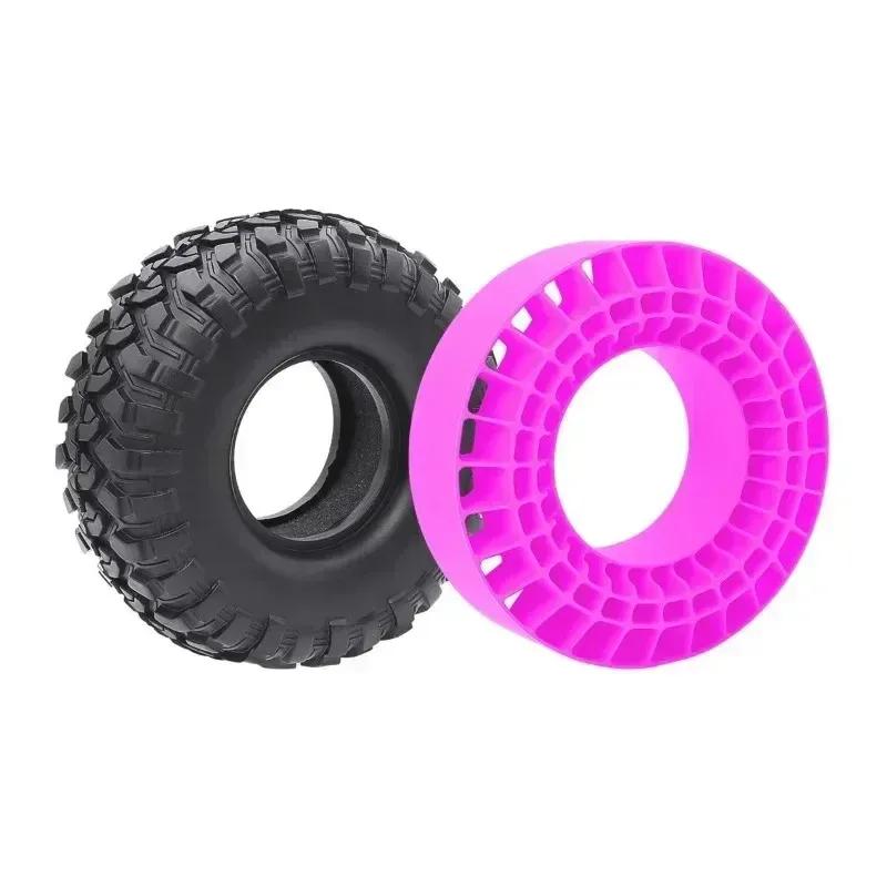 108mm Silica Gel Insert Foam Fits 1.9 Inch Tires for 1/10 RC Crawler Car Axial SCX10 Capra TRX4 TRX6 MST CMX VS4-10