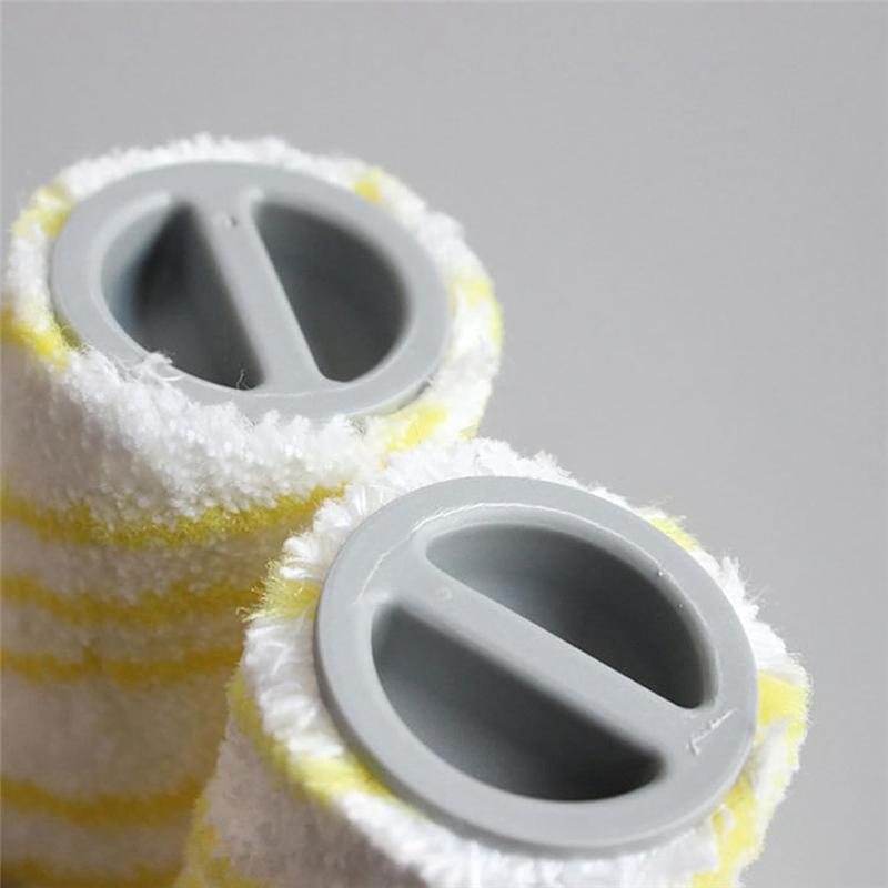 B69A Microfibre Roller Set For Karcher FC7 FC5 FC3 FC3D EWM2 Electric Hard Floor Cleaner 2.055-007.0/2.055-006.0 Easy Install Ye