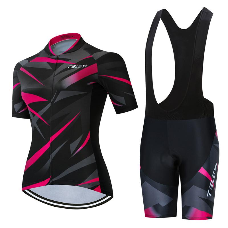 Pro Women's Cycling Sets Summer Bike Jersey Short Set Road Bicycle Clothing Suit Pro Cycling Kit MTB Biking Outfits Cycle Wear