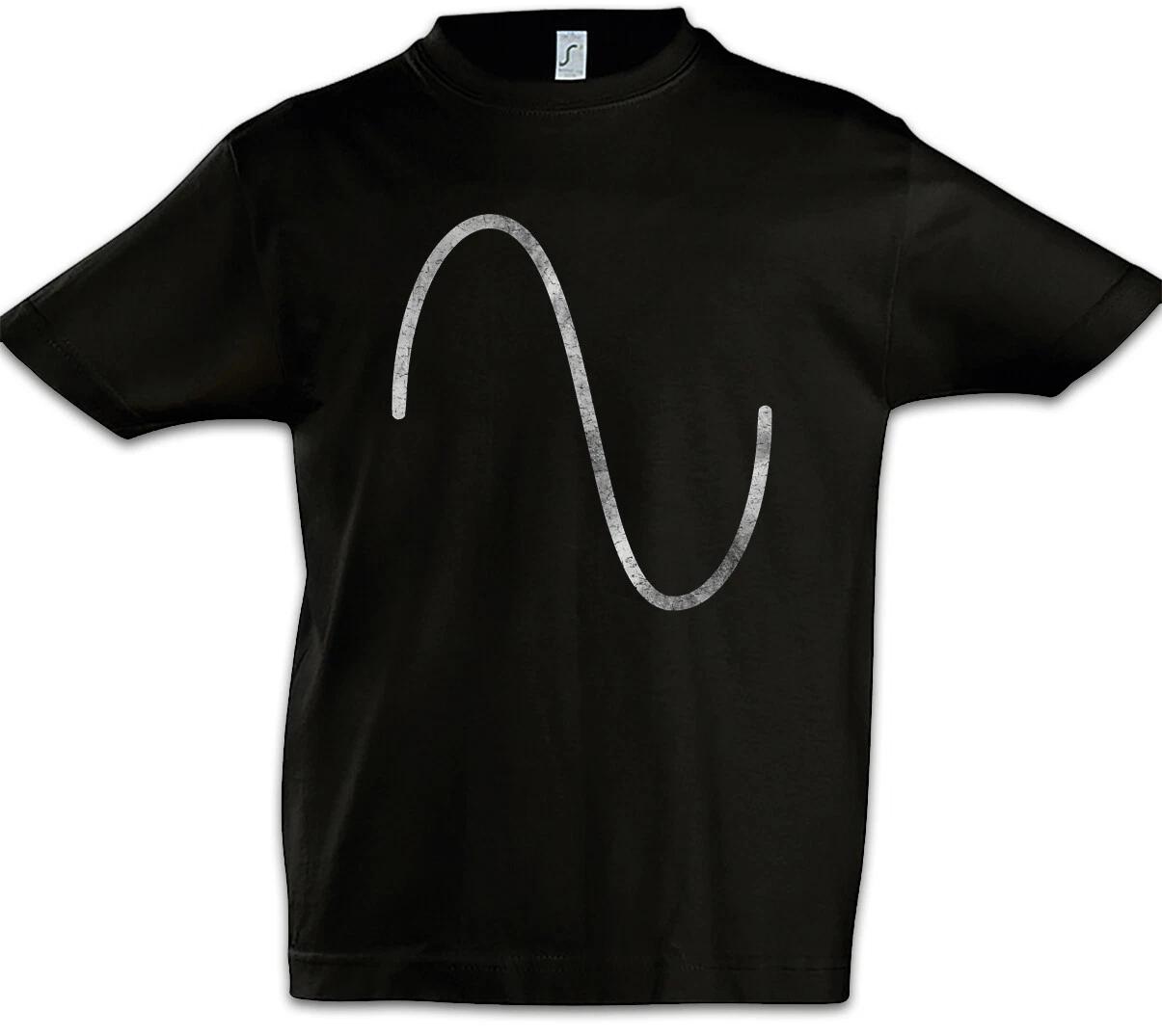 

Wave Sine Kids Boys T-Shirt ADSR Audio Wave Sound DJ MC Electro Synthesizer- 160