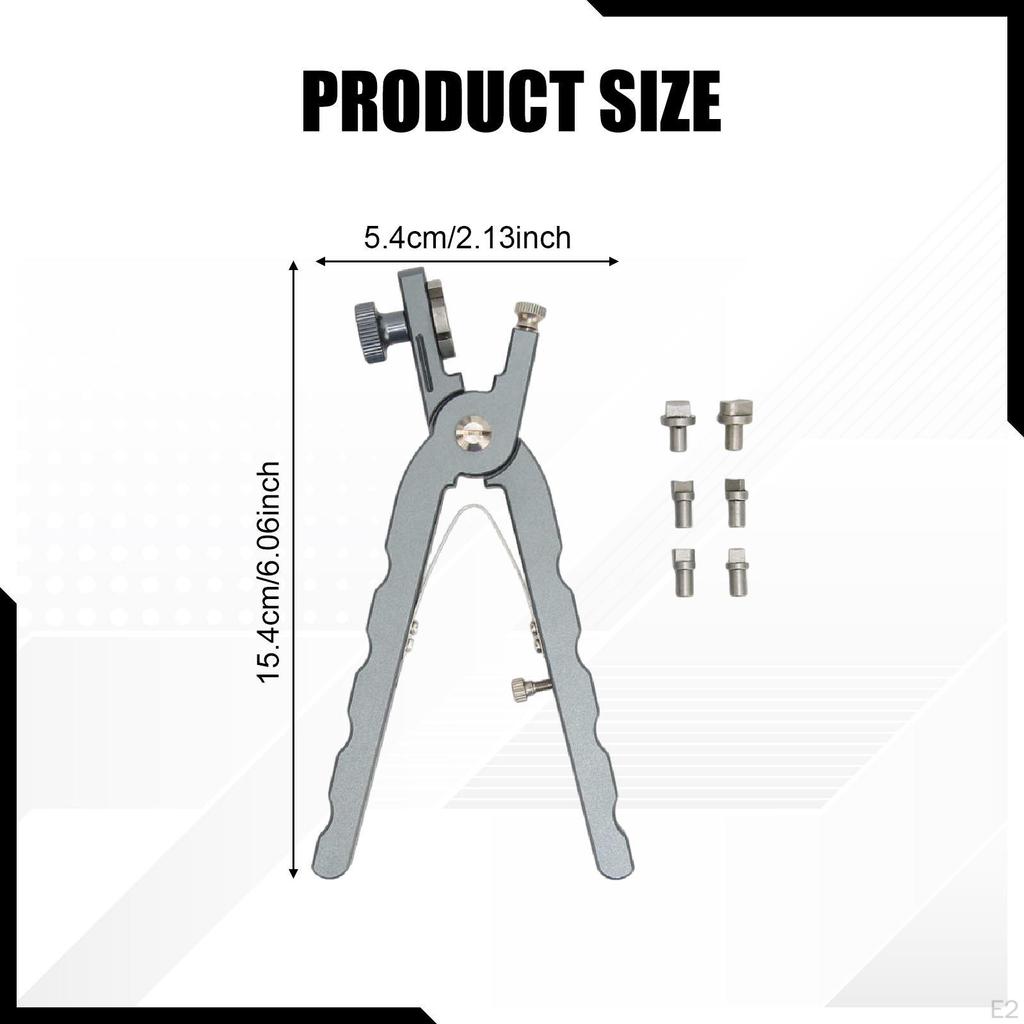 Leather Watch Bracelet Cutting Plier Hole Punch Sturdy Accurate Holes for Watchmakers
