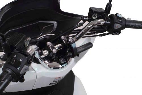 SP Takegawa Multi-Halterungs-Kit (Schwarz) für PCX (JK05), PCX e:HEV (JK06), und PCX160 (KF47) 08-01-0165