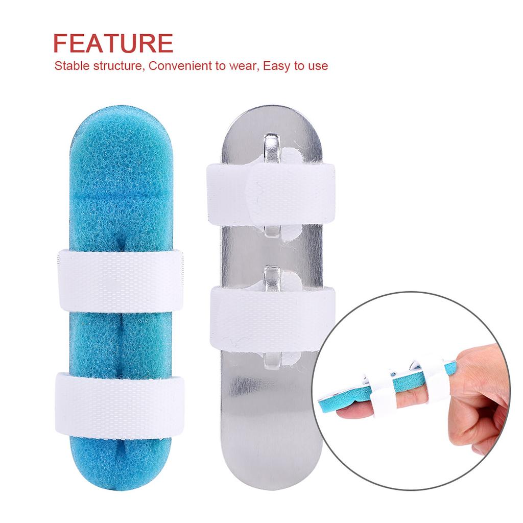 Finger Frog Splint Aluminium Malleable Support Brace Deformation Correction S