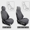 Suede Car Seat Cover Universal Front Seat Anti-skid Support Cushion Fashionable Luxury Car Interior Seat Vest Shape Protection