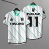 Thailand 3D Gedrucktes Kurzarm Sommer Street T-Shirt Herren Atmungsaktives T-Shirt Leicht und Bequem Kurzarm Oberteile