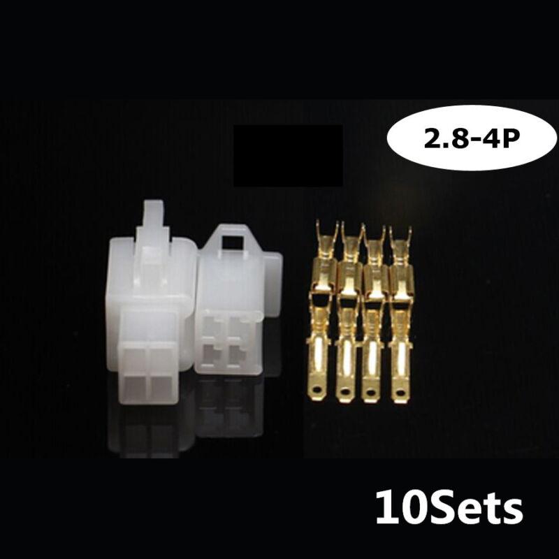 New 580Pcs Male Female Terminal + 2/3/4/6/9 Pin Housing Connector for Car Motorcycle
