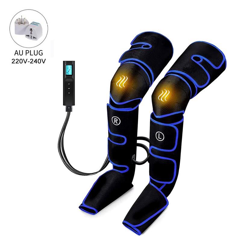 

Electric Leg Muscle Relaxer 6 modes Air Compression Recovery Boot lymph Release Relieve Foot Fatigue Heating Leg Massager