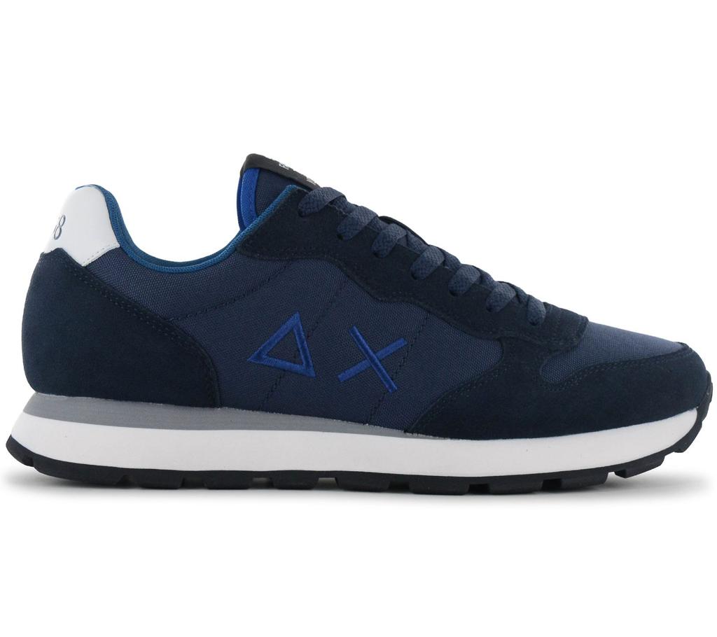 SUN68 Tom Solid - Herren Sneakers Schuhe Navy-Blau Z46101-07 ORIGINAL