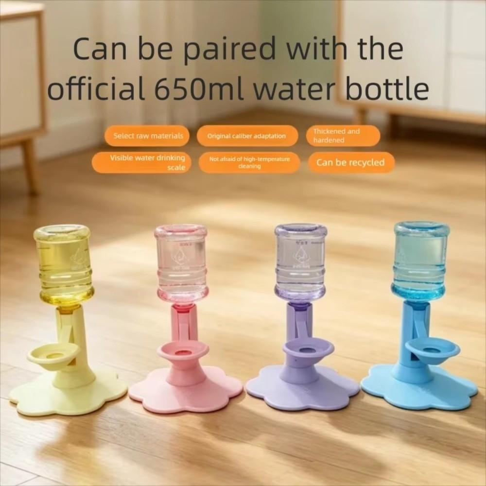 Adjustable Height Automatic Cat Water Dispenser Non-Slip Pet Water Bowl Daily Drinking