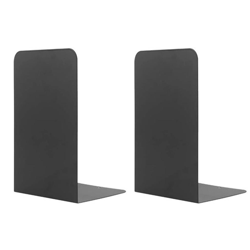 2/10 Pcs Acrylic Book End for Shelves Transparent Bookend Decorative Book Stopper for Bedroom Office Library School Decoration