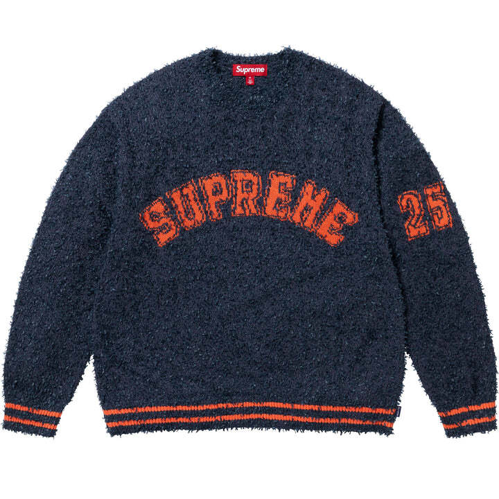 Supreme Textured Arc Sweater Navy XXL