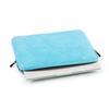 Fashion Solid Color Laptop Sleeve Bag PU Leather Zipper Laptop Case Wear Resitant Shockproof Laptop Sleeve School