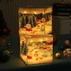 USB Christmas Night Light DIY Christmas Glowing Ornament Cube Night Light  Christmas Decoration