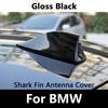 Glänzende Schwarze Auto Dach Haifischflosse Antenne Antennenabdeckung Für BMW 1234567 Serie X1 X3 X4 X5 X6 X7 M2 M3 M4