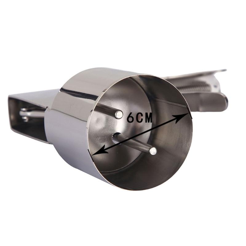 Old Fashions Ice-Cream Scoopers Reliable Dessert Scoopers Stainlesss Steel Ice Cream Spoon and Cylinders Kitchen Tool