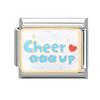 New Y2K Colorful Glaze English Word Italian Charm Link fit 9mm Stainless Steel Jewelry DIY Making Bracelets For Gifts