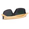 Vintage Mens New Retro Sunglasses Bamboo Wooden Wood Frame Shades Glasses Uv400
