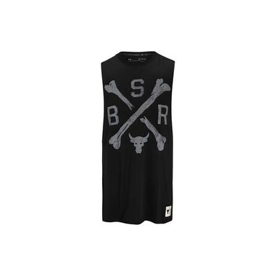 Project Rock Training Sports Tank Top Men Tops Black 1360741-001