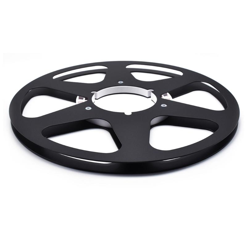 Lightweight Metal Reel 6 Hole Design 10.5Inch Empty Recording Tape Nab Hub Disk Aluminum Accessory