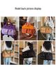 Large Capacity Men's Travel Bag: Lightweight, Versatile Luggage for Sports, Fitness, and Short Trips - Shoulder, Crossbody, or Handheld Carry.
