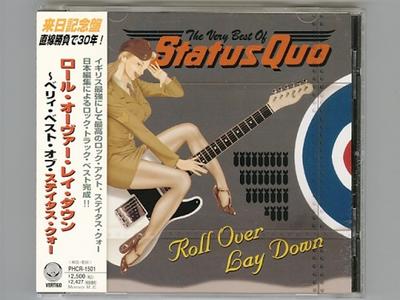 CD STATUS QUO - Roll Over Lay Down - Best Of Status PHCR1501 Vertigo 1997 Japan Rock Used