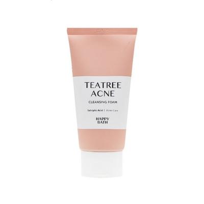 Happy Bath Αφρός Καθαρισμού Ακμής με Τεϊόδεντρο 150g 1 Τμχ/2 Τμχ/3 Τμχ/4 Τμχ