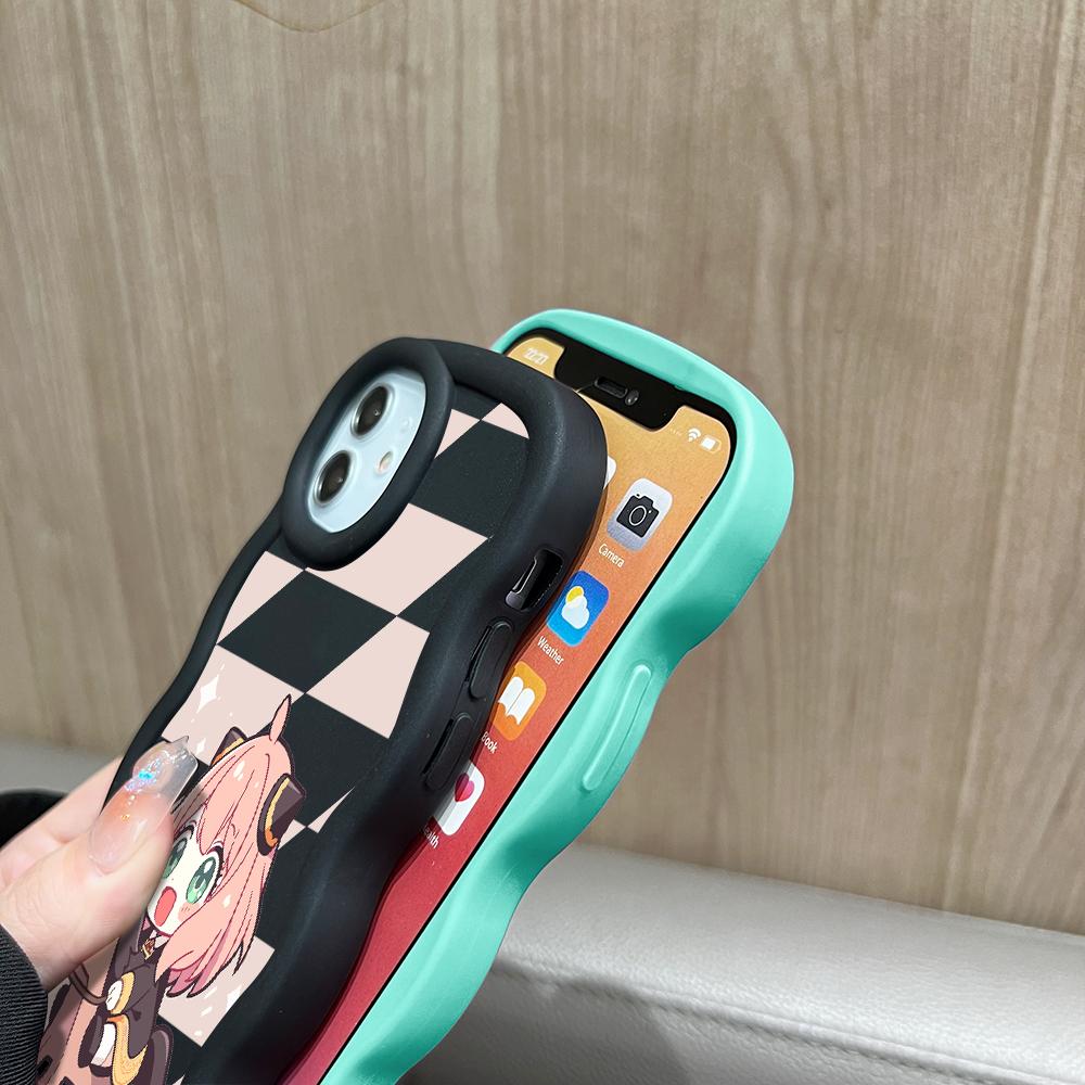 PYWARS Anya Alstreim Soft Phone Cover for Samsung Galaxy A52 A73 A12 S24 Ultra 5G S23 S22 S21 S20 FE Wave Edge Shockproof Protective Rubber Case
