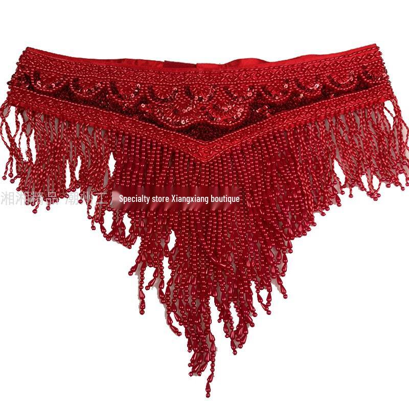 Women's Sequin Tassel Belly Dance Belt - Beginner Performance Waist Chain