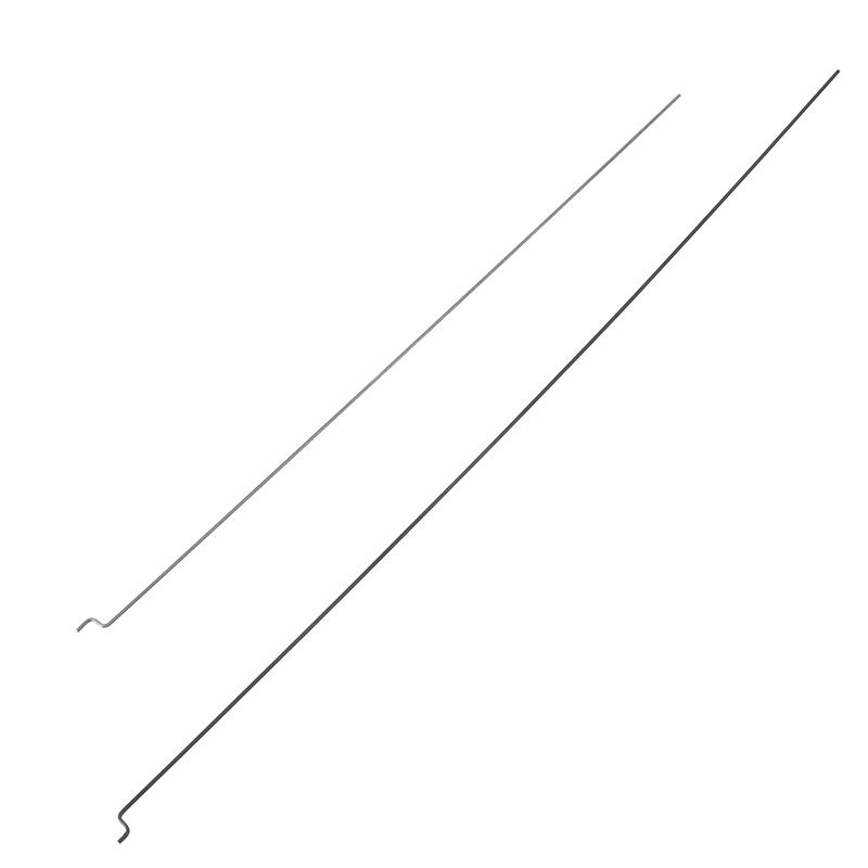10Pcs Z Type D1.2Mm Steel Wire Push Pull Rod Pushrod For Rc Aircraft Airplane