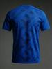 Rhombus dark pattern jersey, professional competition-grade quick-drying breathable football short sleeves
