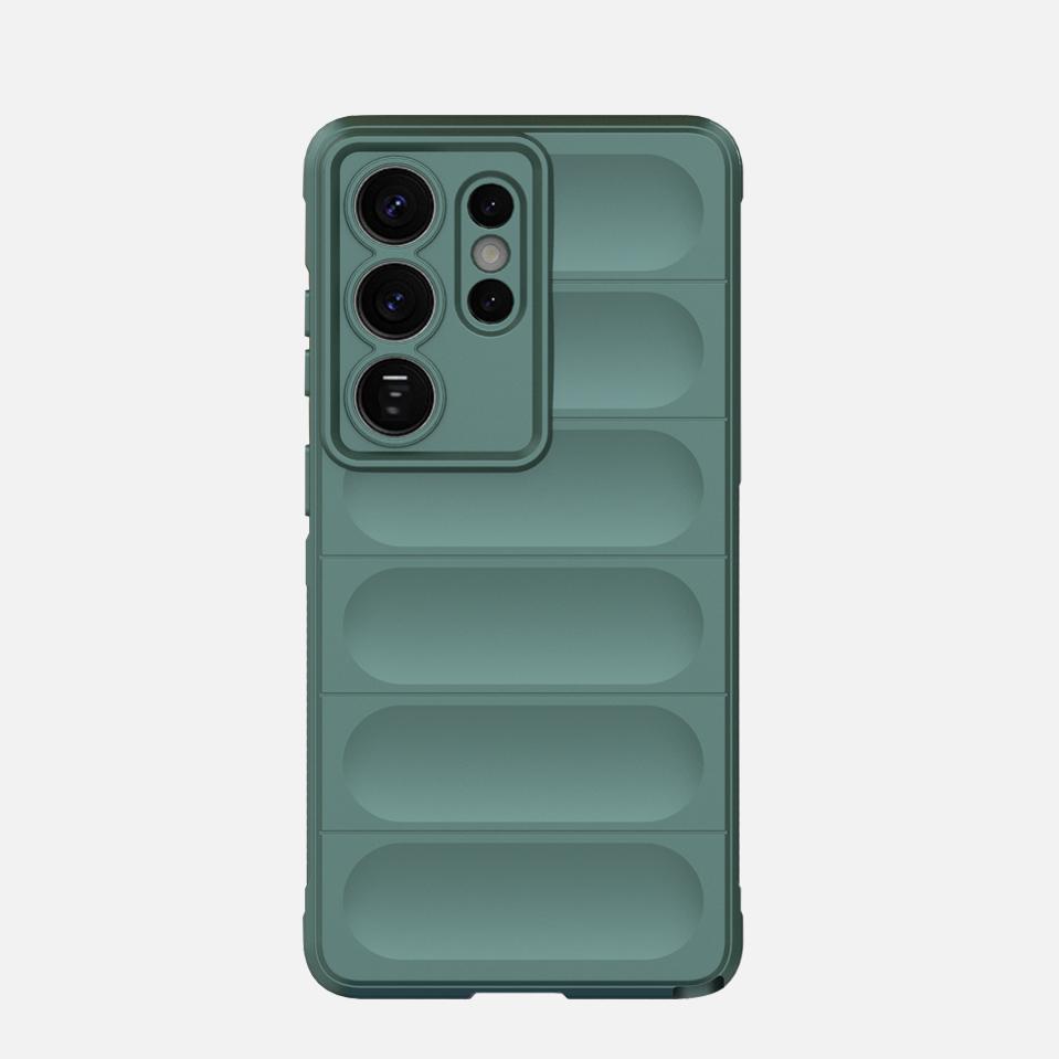 Full Lens Protection Soft Silicone Armor Case For Samsung Galaxy S26 Ultra S25 Edge S24 FE S22 S23 Plus Solid Color Bumper Cover