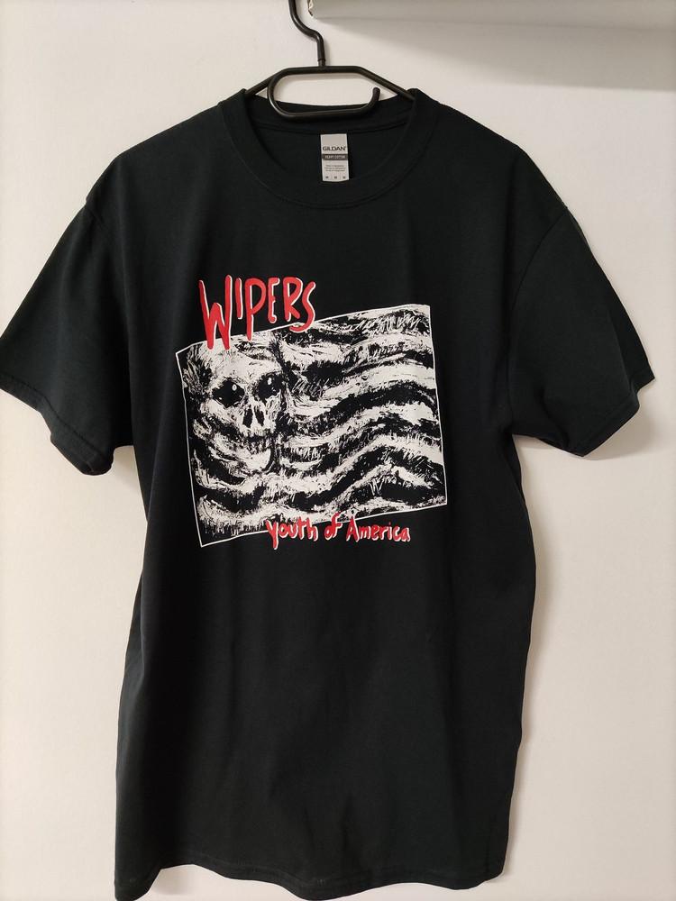 wipers футболка панк мертвая луна husker du флиппер Унисекс футболка Унисекс футболка XL