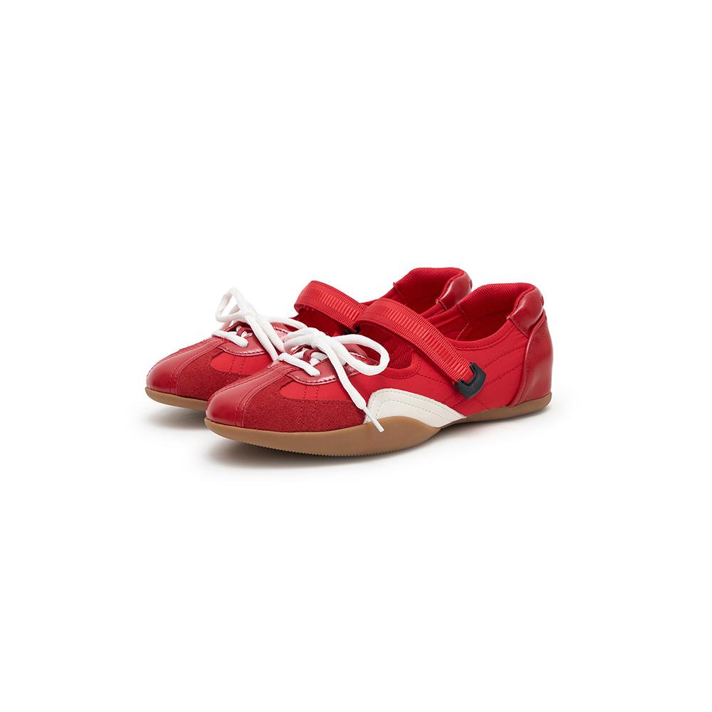 [Matinkim] Sporty Mary Jane Sneakers in Red 230