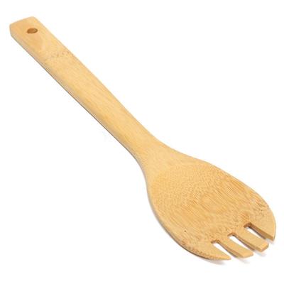 6X/Set Utensile Bambù Cucina Legno Strumenti Cottura Cucchiaio Spatola Miscelazione Saldi
