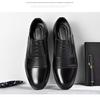 Summer new soft leather beanie shoes business men's casual leather shoes men's shoes men's derby shoes