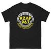 KZAP Radio Black Graphic 100% Cotton T-shirt Mens Tees Top Unisex Classic Tee