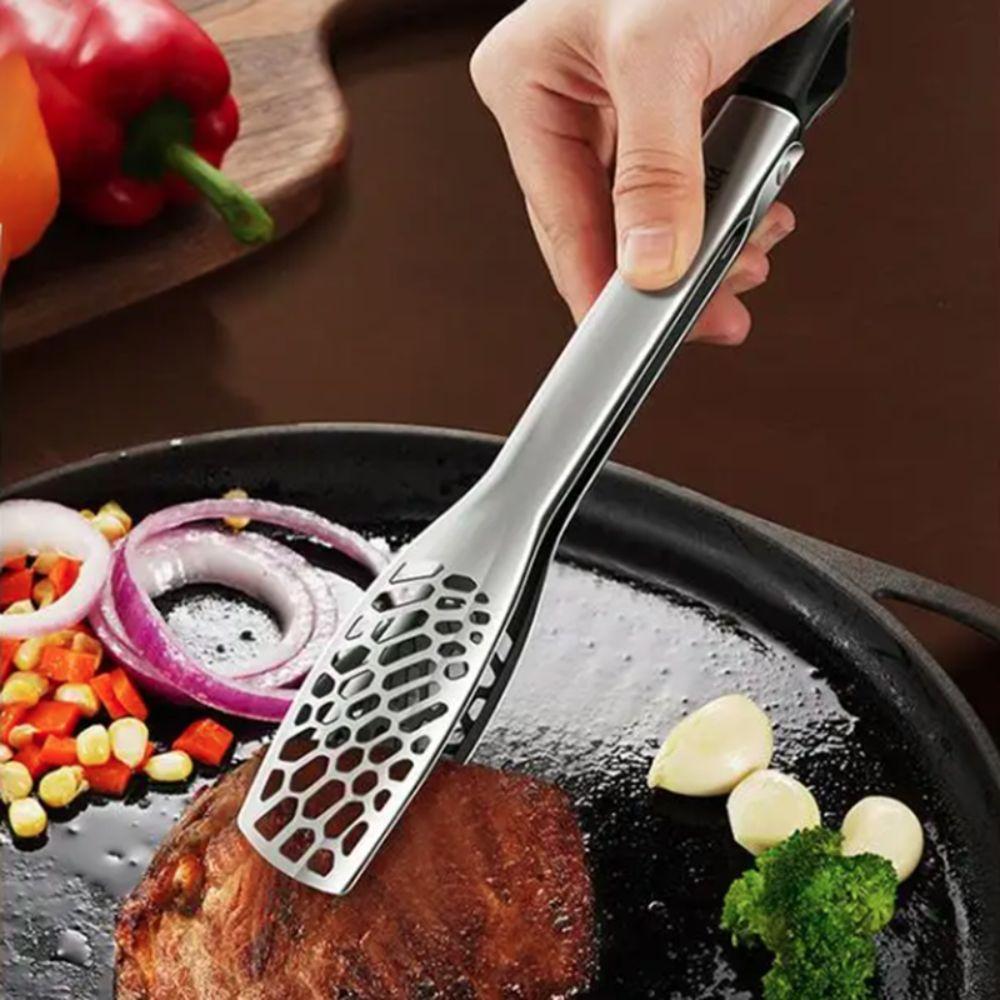 Anti-scalding Barbecue Clip Heat Resistant Cooking Clip Multipurpose Food Tong  Kitchen