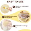 Gifts Foldable Bread Fermentation Basket Silicone Oven Baking Fermentation Baskets Large Capacity Baking Utensils