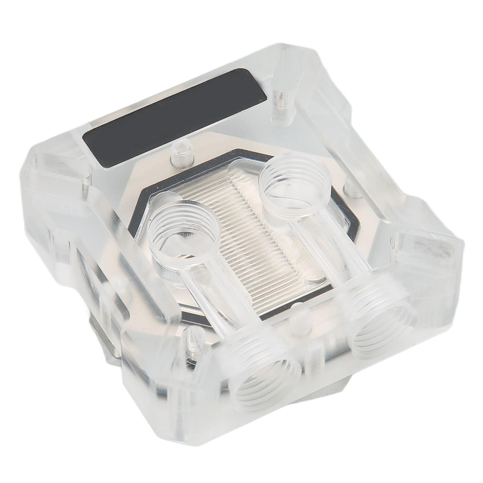 

Охладитель графического процессора Компьютерная видеокарта Охлаждающее ядро Головка водяного охлаждения Поддержка 43MM‑52MM