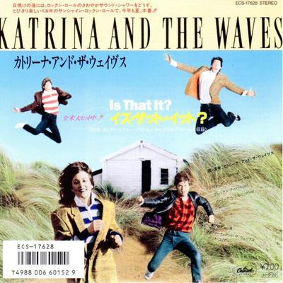 7inch Record KATRINA  THE WAVES  Is That It  I Really Taught Me To ECS17628 CAPITOL RECORD 1986 Japan Rock Used